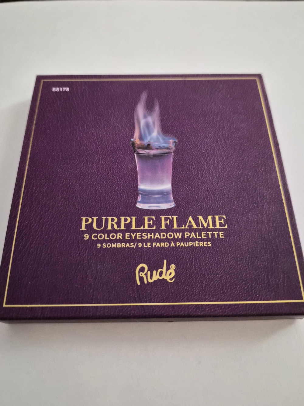 NWT Rude Cosmetics Cocktail Party Eyeshadow Palette - Purple Flame